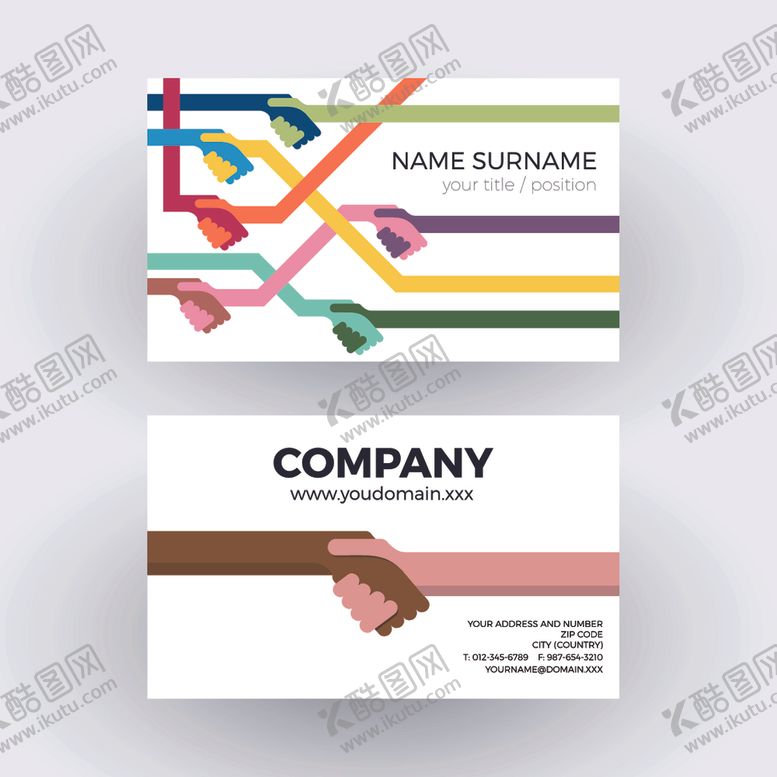 编号：84199909122127235823【酷图网】源文件下载-名片模板