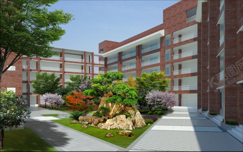 编号：84835510130938037708【酷图网】源文件下载-学校景观设计