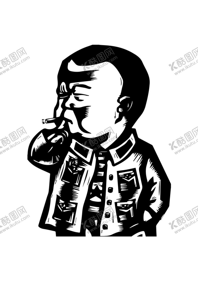 编号：39768010021309189265【酷图网】源文件下载-吸烟  男人   大叔