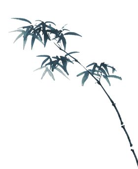 水墨竹子