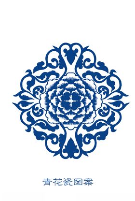 青花纹理