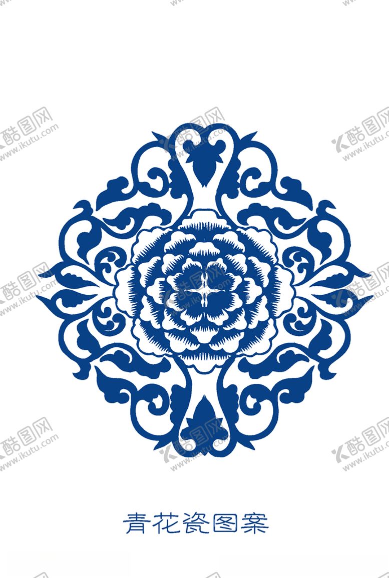 编号：42626907070302176867【酷图网】源文件下载-青花纹理