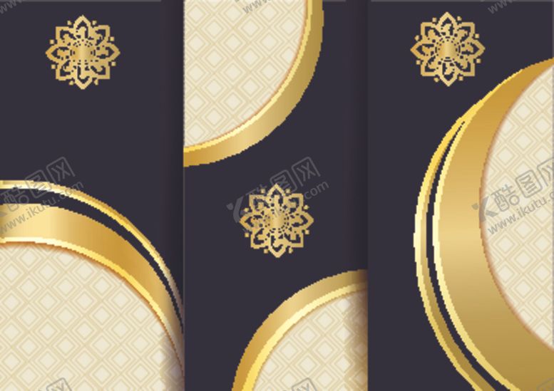 编号：82578309240606281987【酷图网】源文件下载-金色华丽花纹