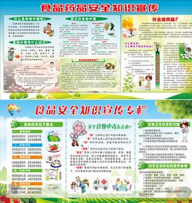 食品安全疾病预防展板