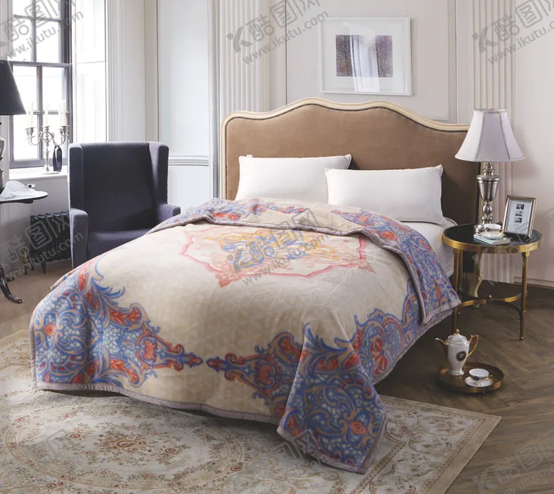 编号：96086709121047474752【酷图网】源文件下载-贝尔佳玛单层毛毯