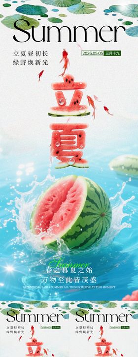 立夏节气图