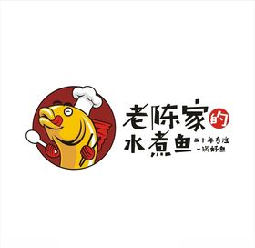 老陈家水煮鱼LOGO