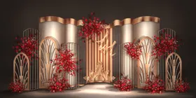 婚礼舞台效果图