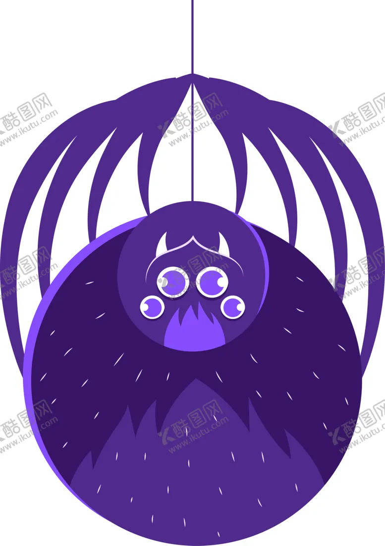 编号：45669702092133547655【酷图网】源文件下载-卡通可爱蜘蛛