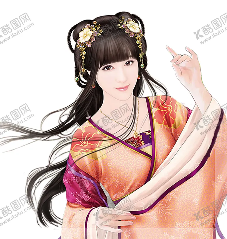 编号：97968901250738166104【酷图网】源文件下载-  古装帅哥美女插画图片