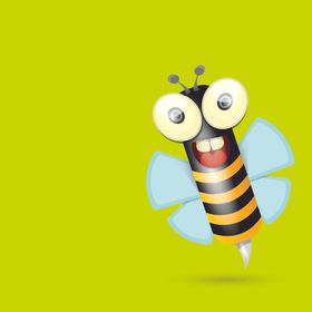 卡通蜜蜂