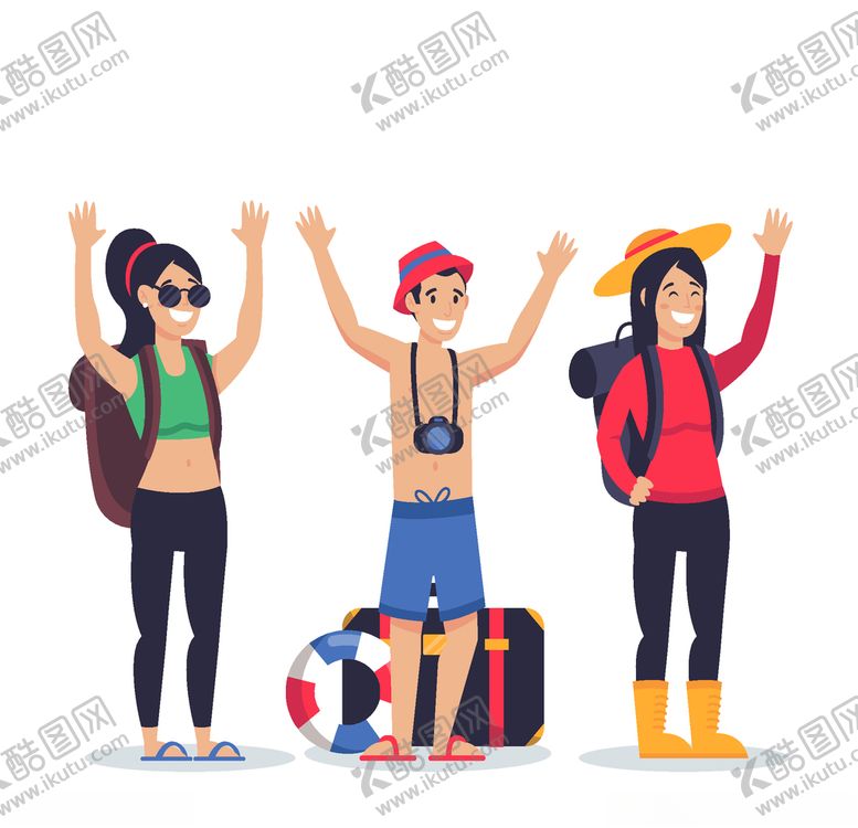 编号：31340706270040232432【酷图网】源文件下载-旅客游客