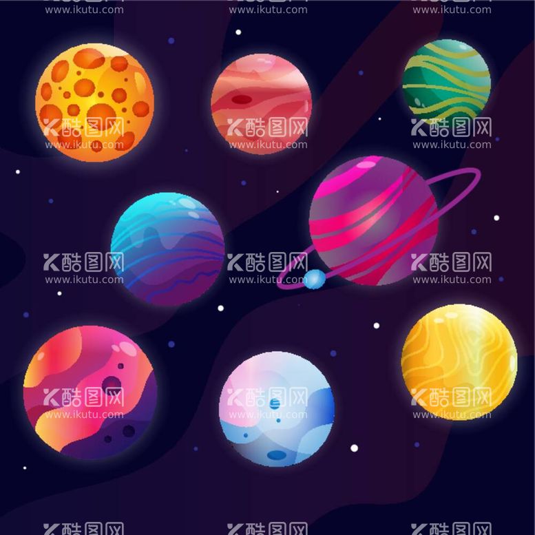 编号：46904711251836345906【酷图网】源文件下载-星球背景