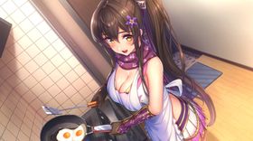 彩色动漫人物插画背景