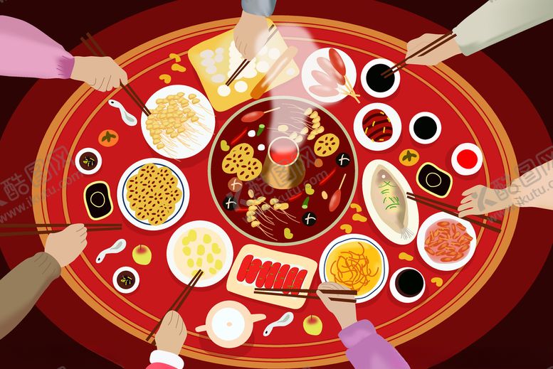 编号：87152205140237169099【酷图网】源文件下载-聚餐