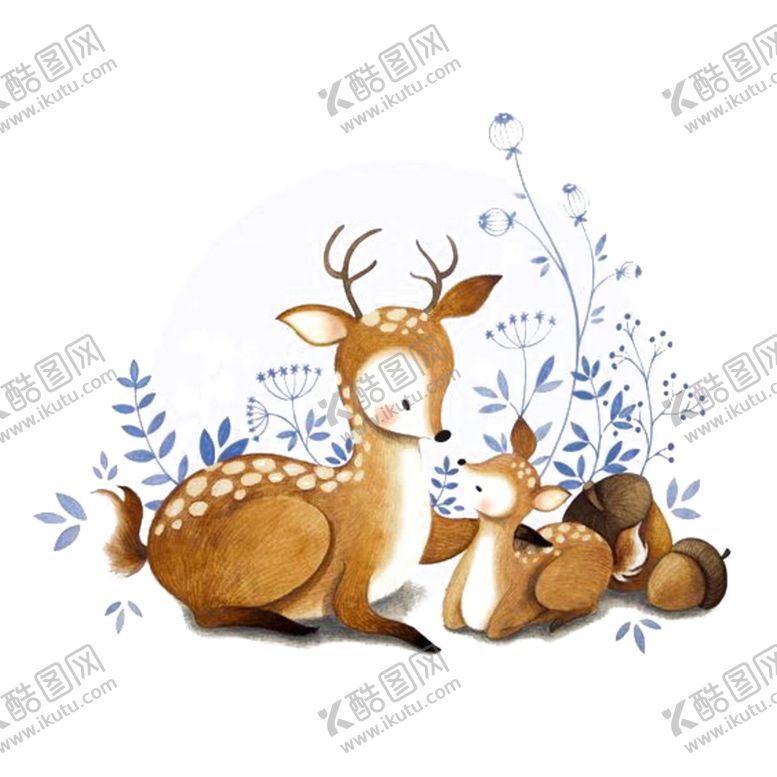 编号：21298809251334477248【酷图网】源文件下载-卡通长颈鹿