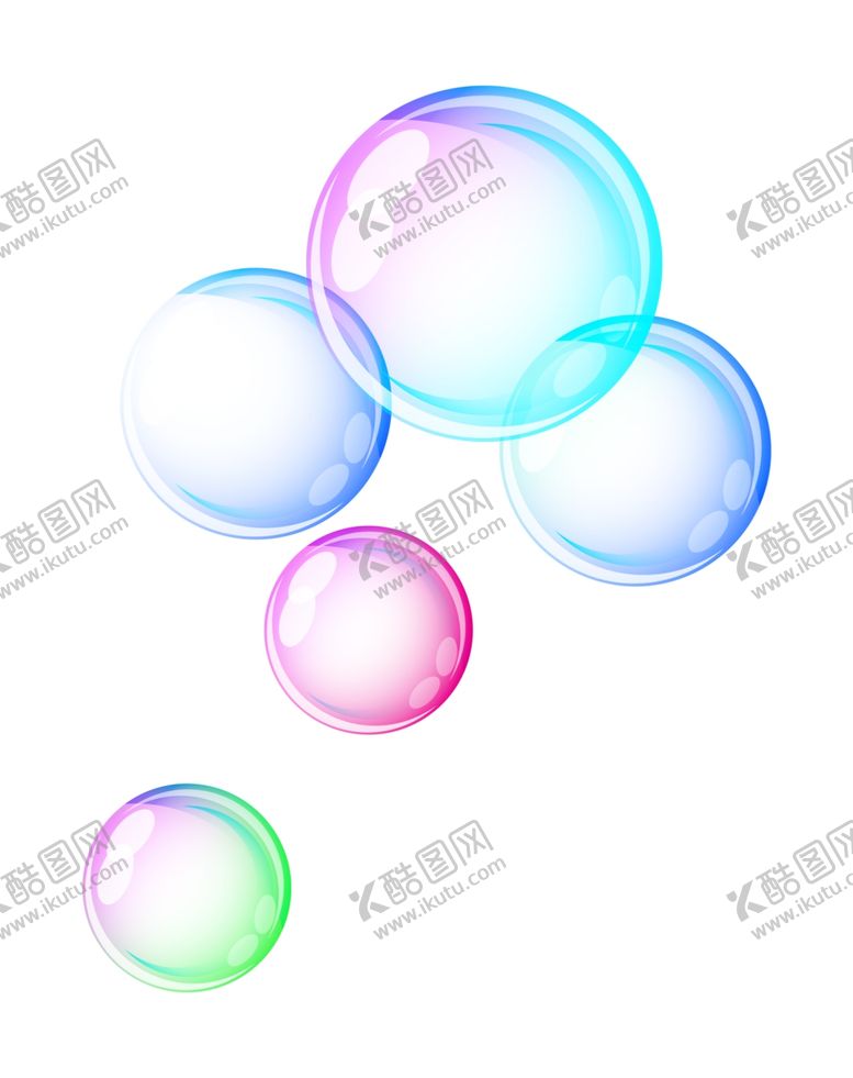 编号：11451410041911471230【酷图网】源文件下载-七彩泡泡