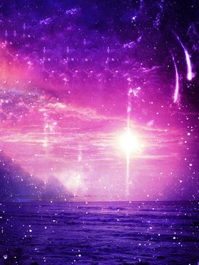 星空背景炫酷炫彩卡通宇宙