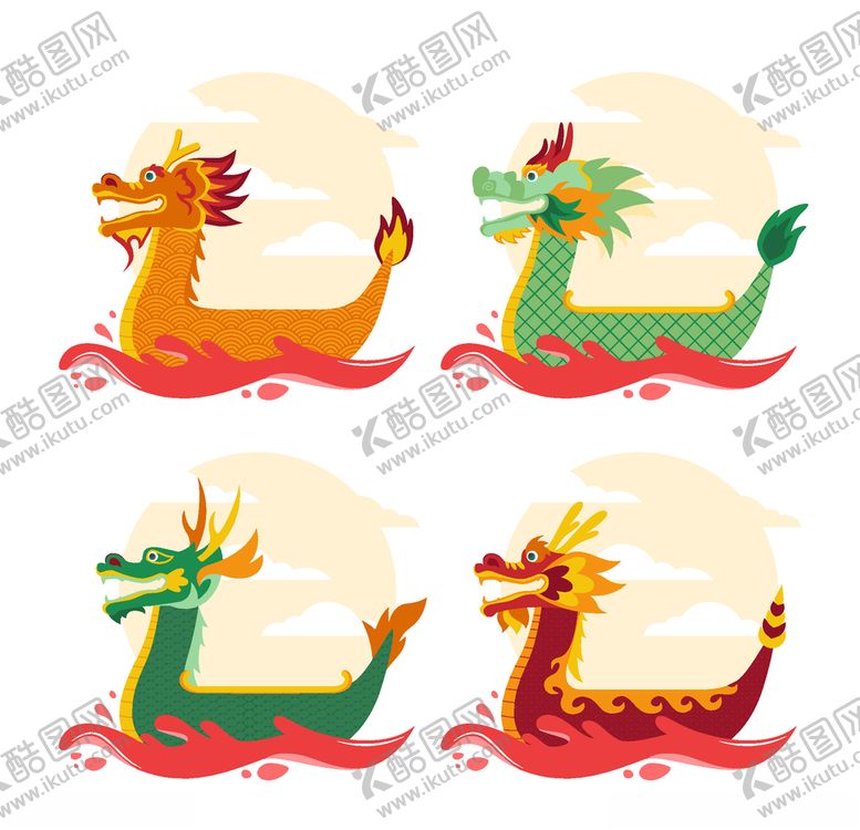 编号：31535203250908204183【酷图网】源文件下载-划龙舟