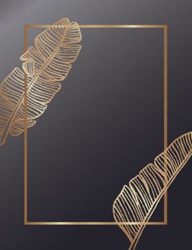 欧式奢华暗金色图案背景