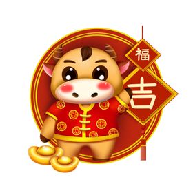 卡通牛形象