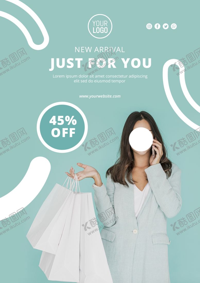 编号：79915009222247547556【酷图网】源文件下载-时装海报