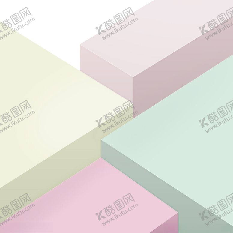 编号：42585301311538198472【酷图网】源文件下载-彩色立方体展台