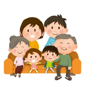 一家人团圆素材