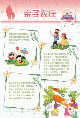 亲子农庄开心农场海报
