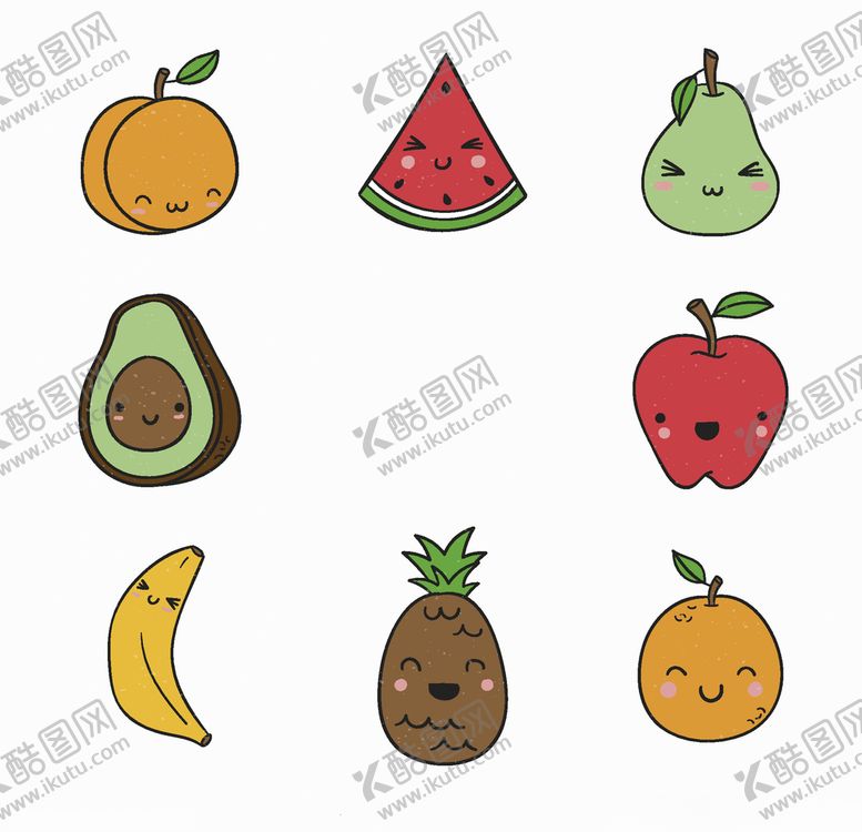 编号：19462410181212254151【酷图网】源文件下载-可爱食物