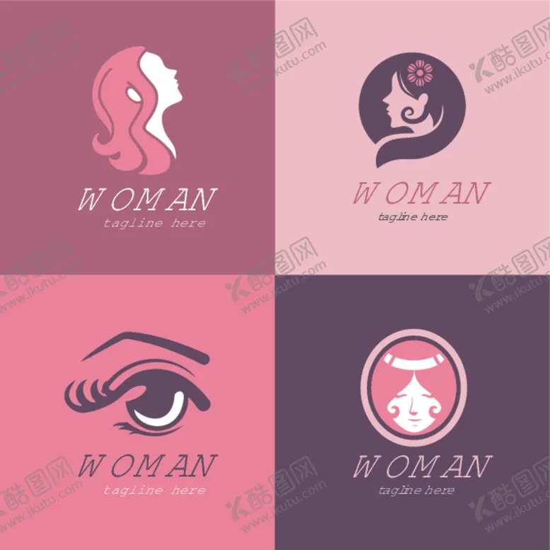 编号：89221406300410061906【酷图网】源文件下载-女性logo
