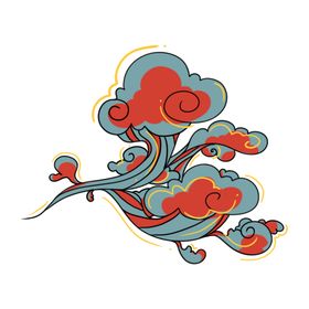 云纹      国潮   祥云