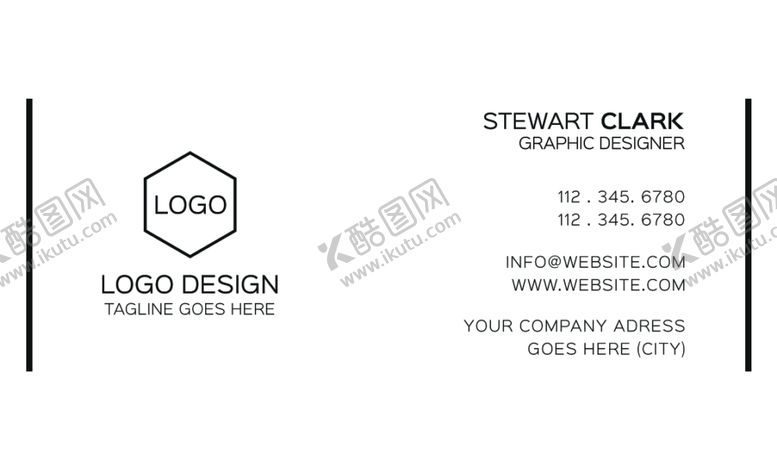 编号：51549510110859275692【酷图网】源文件下载-名片通用模板图片