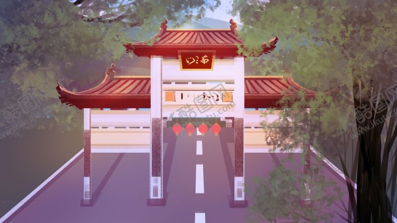 编号：98517307060243547396【酷图网】源文件下载-建筑插画