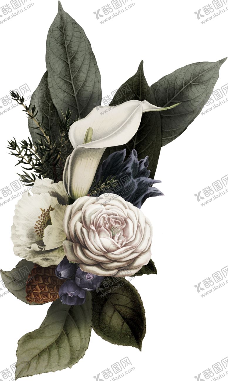 编号：44716210130208459322【酷图网】源文件下载-装饰花png