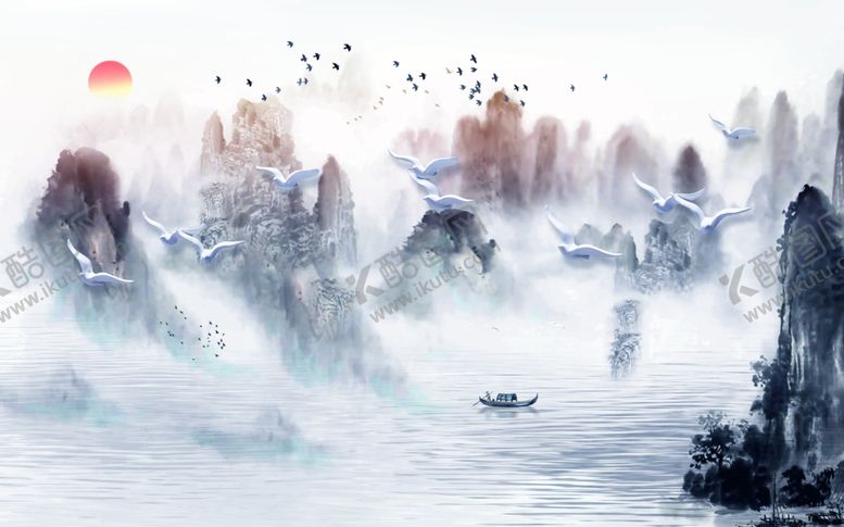 编号：25288909191438401244【酷图网】源文件下载-中式背景墙