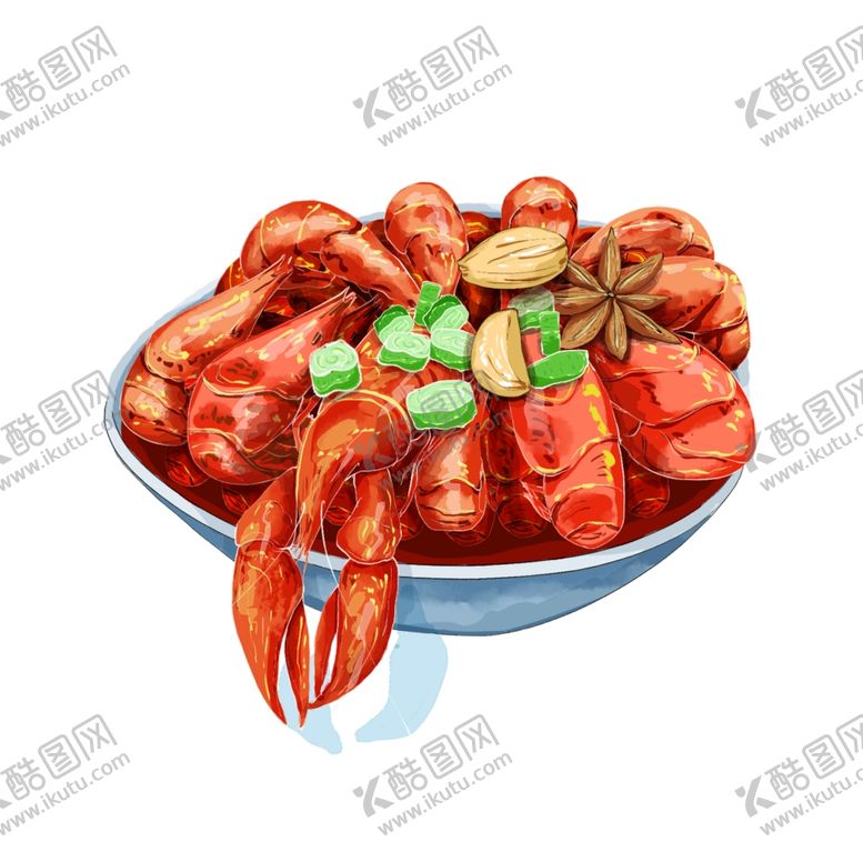 编号：35733802110649032091【酷图网】源文件下载-小龙虾素材