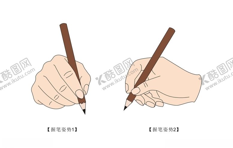 编号：97434807031913431210【酷图网】源文件下载-握笔手势