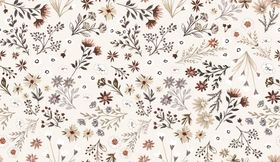 花卉图案背景纹理图