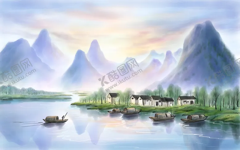 编号：24839009241606217135【酷图网】源文件下载-美丽的山水风景