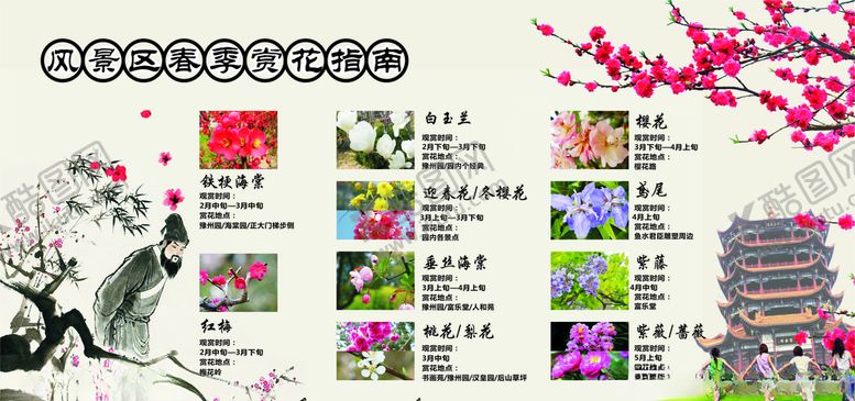 编号：98428607041757449632【酷图网】源文件下载-赏花指南