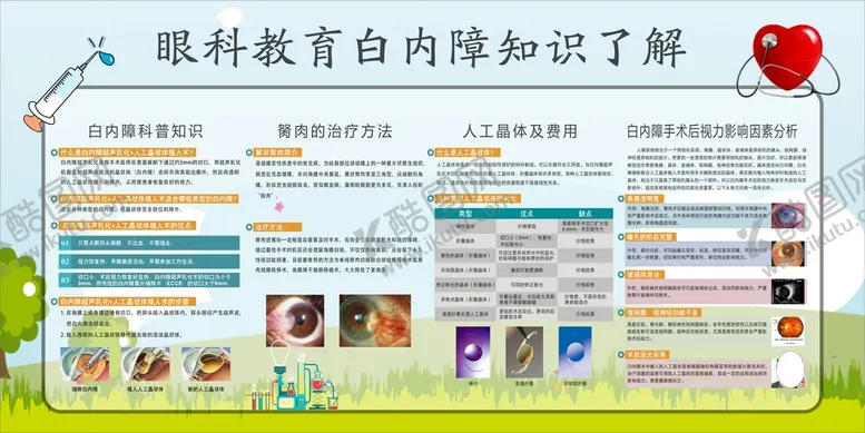 编号：44621310240900045687【酷图网】源文件下载-白内障知识