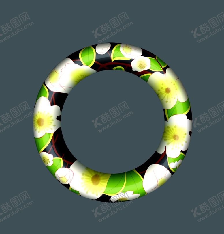 编号：99754710021107292696【酷图网】源文件下载-花环立体效果