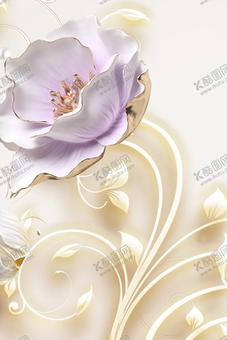 编号：65940606251541074717【酷图网】源文件下载-花装饰画