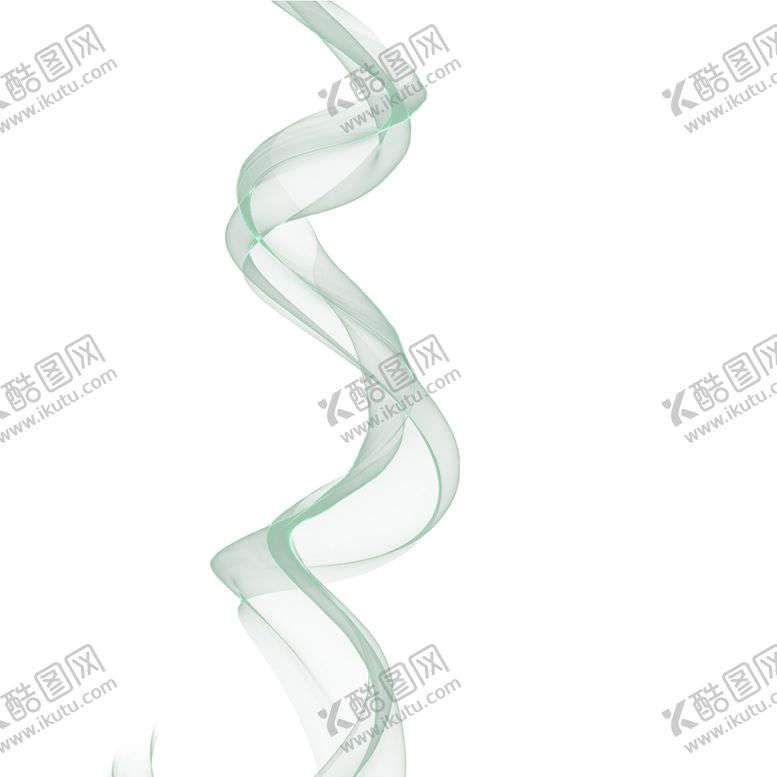 编号：32725404240854303550【酷图网】源文件下载-绿色丝带
