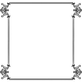 花纹边框