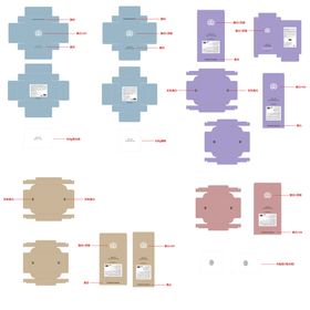 编号：16087409271033336389【酷图网】源文件下载-面膜盒展开图