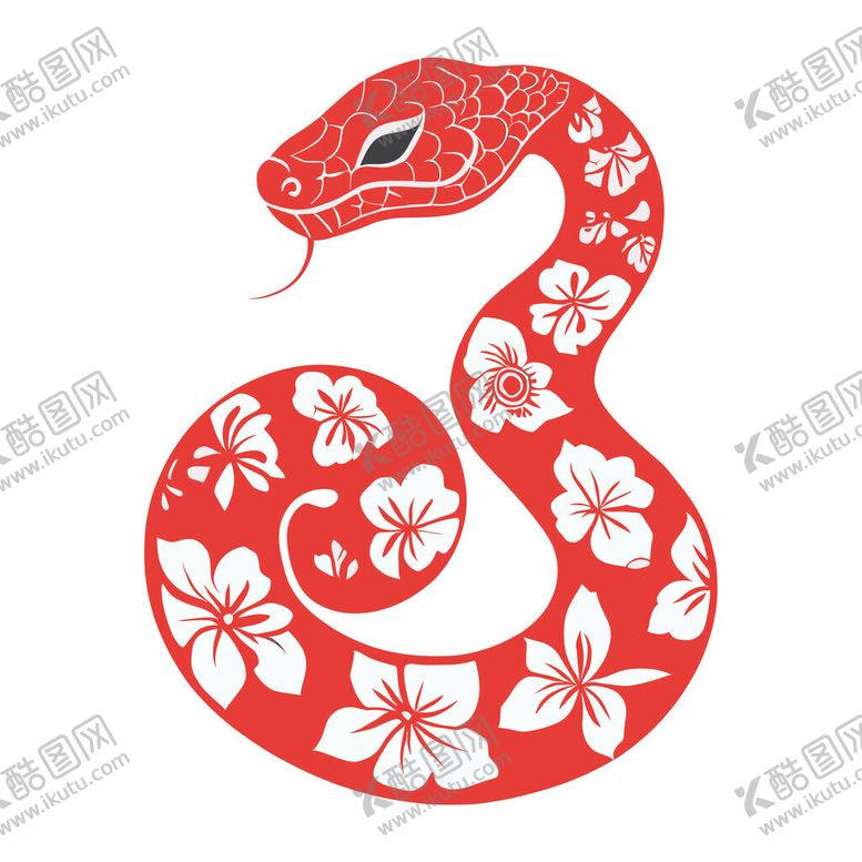 编号：66791302280722218856【酷图网】源文件下载-矢量蛇