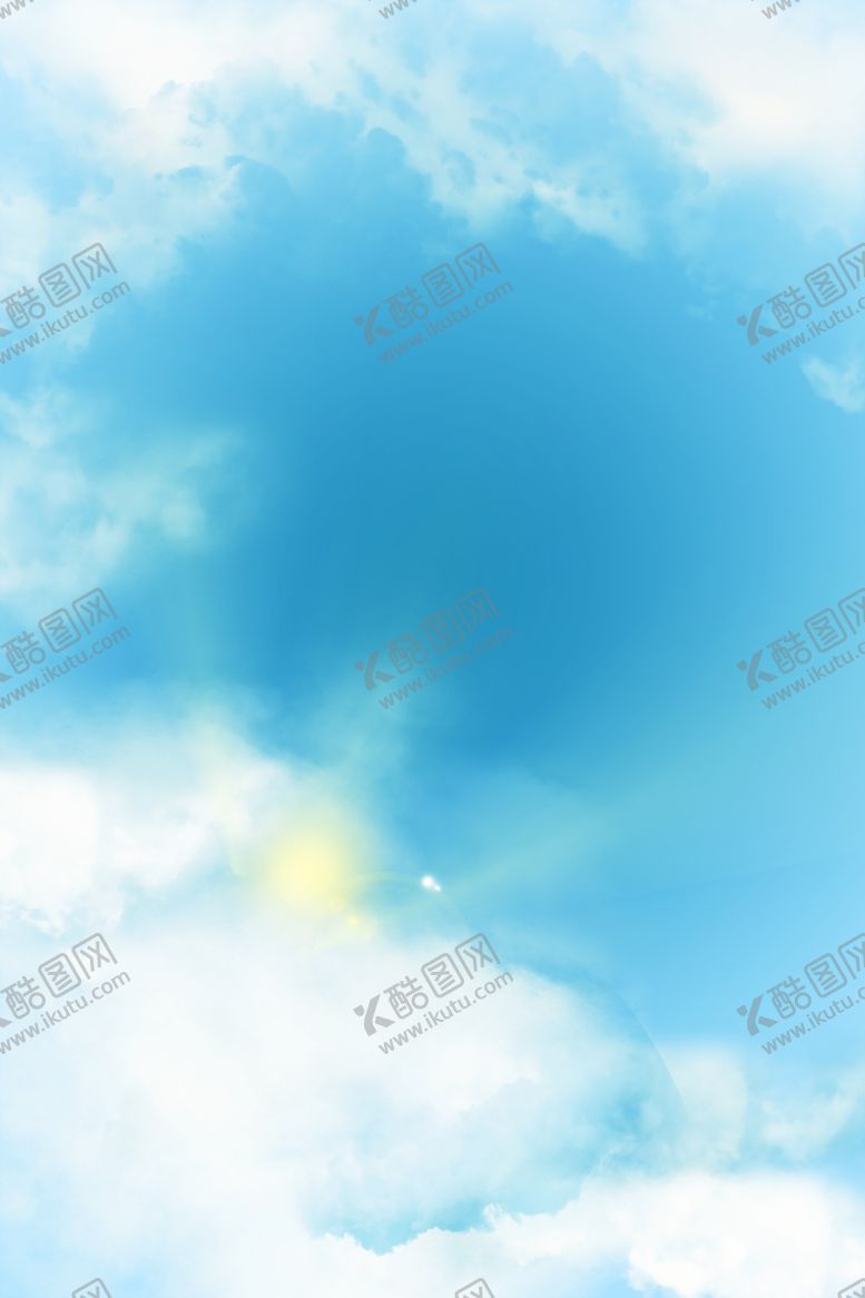 编号：82876606300748042825【酷图网】源文件下载-天空白云素材背景
