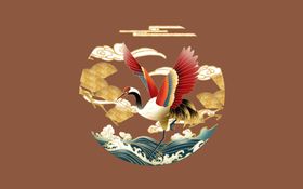 国潮复古古风国风海报素材